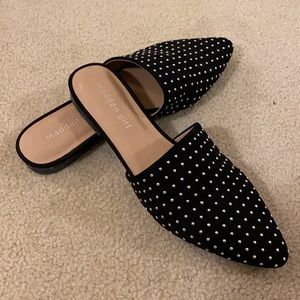 Madden Girl Studded Mules
